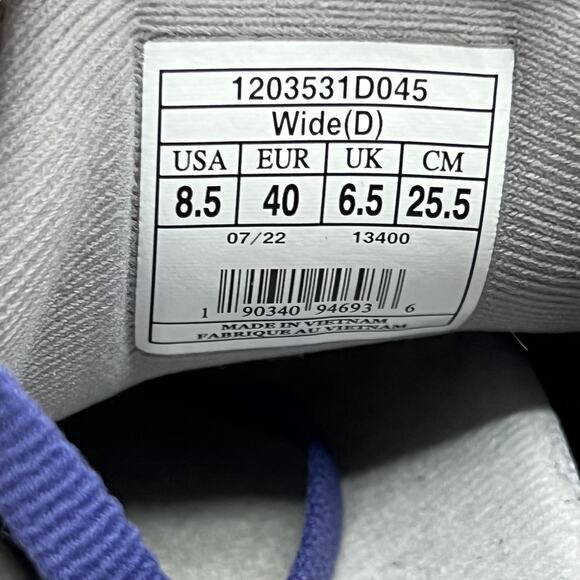 Brooks Adrenaline GTS 22 Running Shoes Women's 8.5 D Wide Gray Comfort Sneakers - Picture 8 of 9